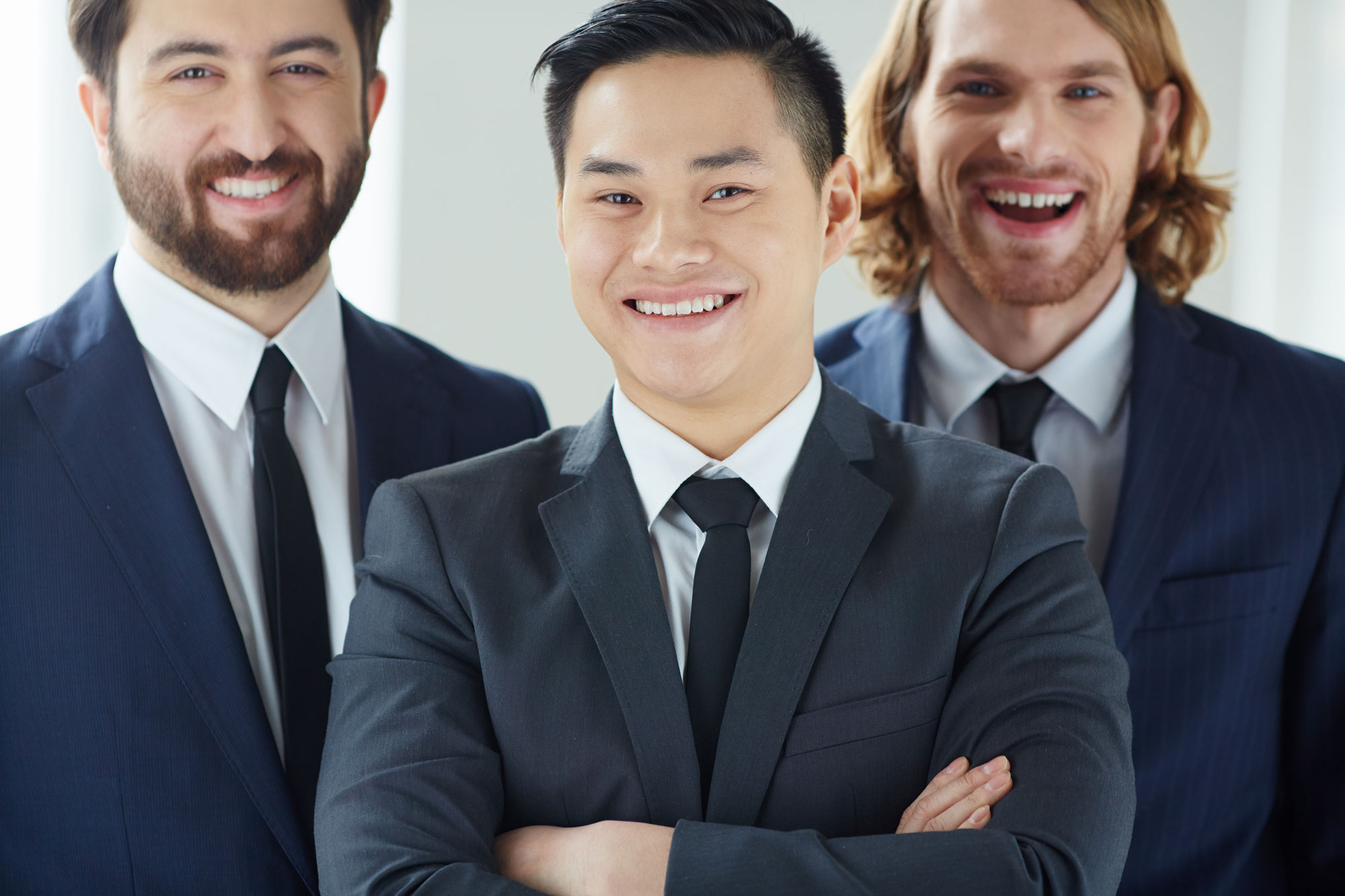 close-up-employees-having-fun-work